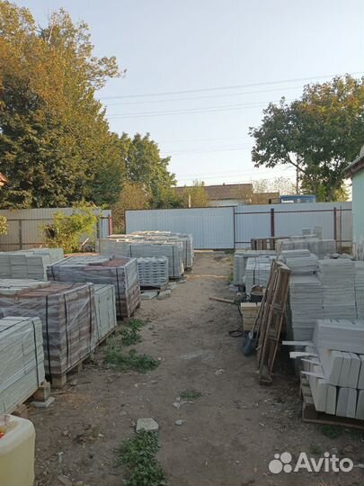 Тратуарная плитка, бардюры