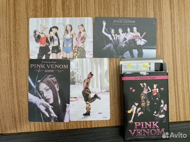 Карточки Блек пинк