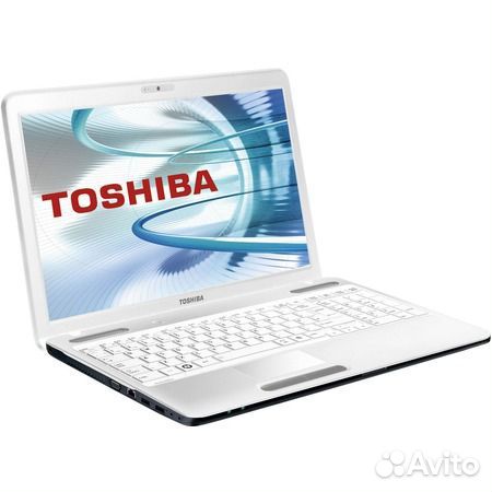 Toshiba 17,3 дюймов белый, мощный 4х ядерный