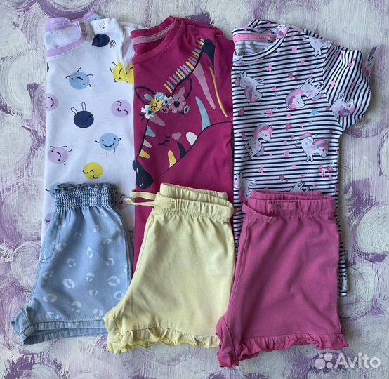 Вещи пакетом для девочки 92