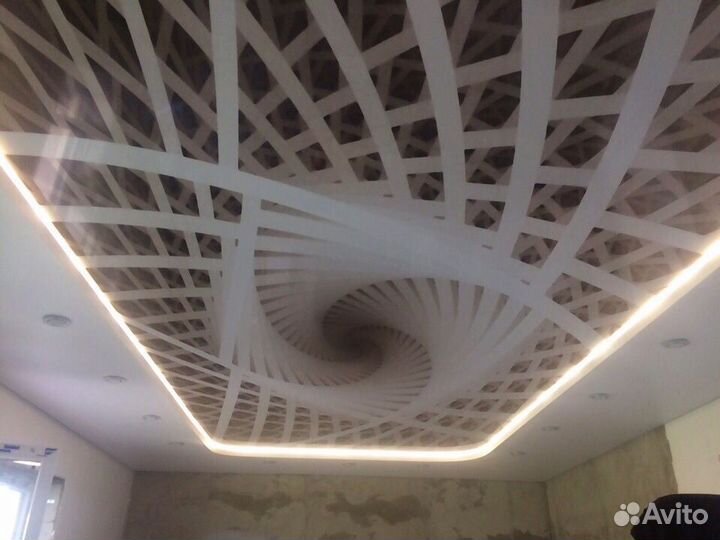 Натяжные потолки