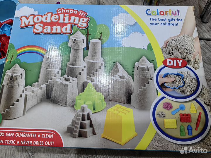Кинетический песок набор