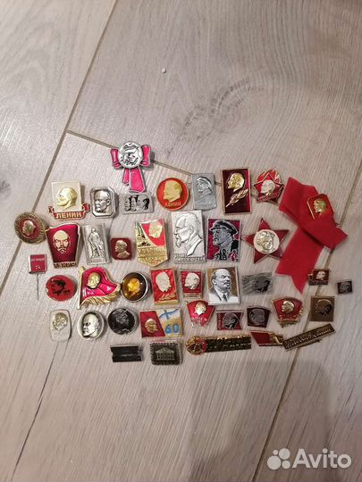 Значки СССР Ленин Владимир Ильич комсомол