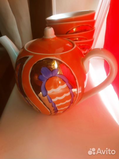 Чайный сервиз с пиалами СССР 80-е годы