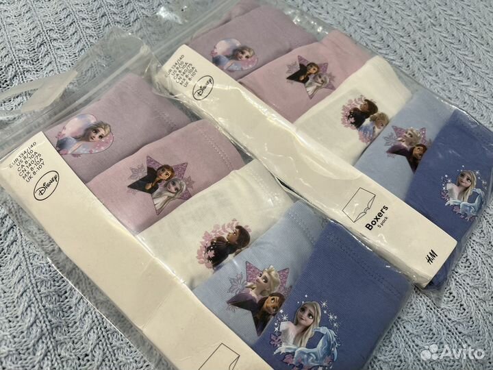 Трусы hm на девочек 134 140