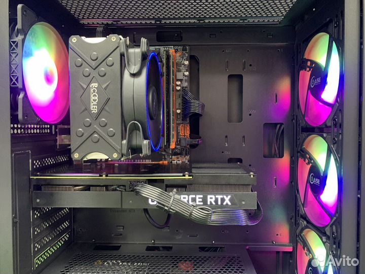 Игровой пк Xeon E5/32GB/RTX3070/M2+HDD