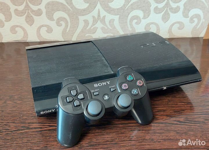 Sony playstation 3 бу + 12 игр