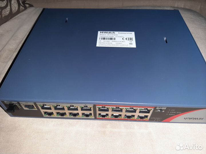 Poe коммутатор 16 портов цена 15т