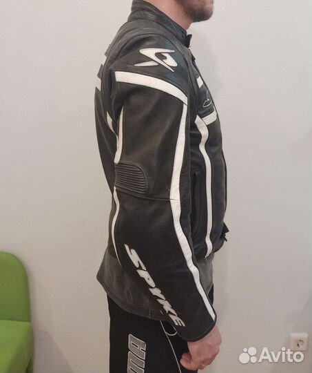 Мотокуртка кожаная, Spyke, 50 размер