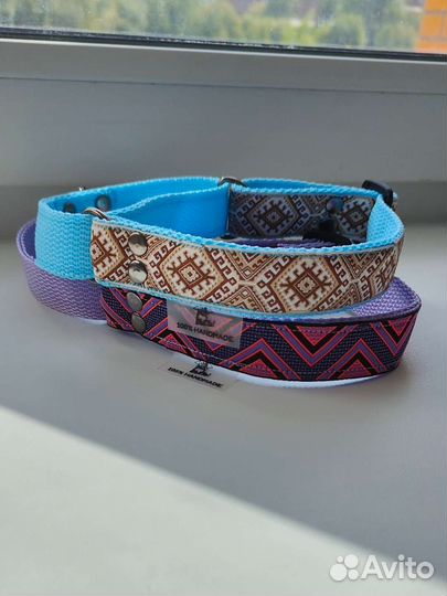 Ошейник для собак ручной работы