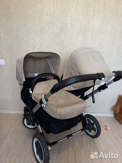 Коляска для двойни или погодок bugaboo donkey twin