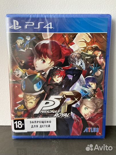 Игра PS4 Persona 5 Royal новая
