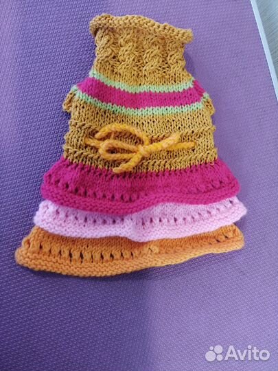 Вязанная одежда для собак