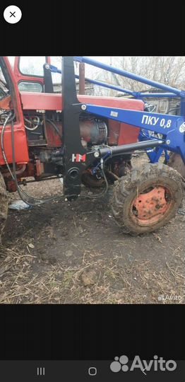 Трактор ЛТЗ Т-40AM с КУН, 1991