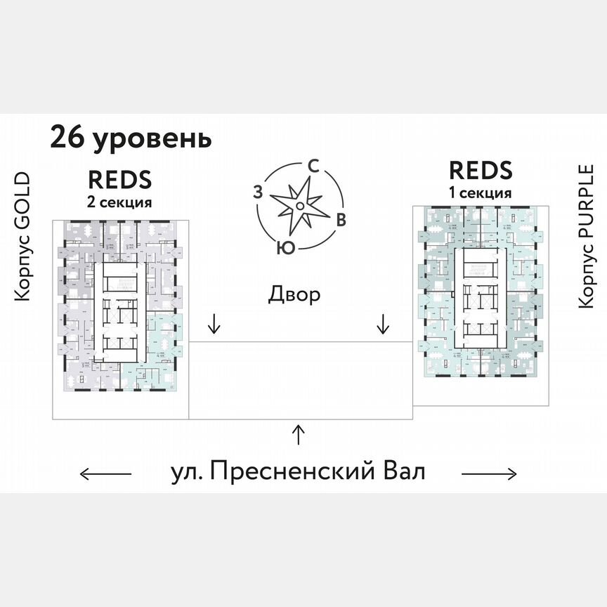 5-к. квартира, 140,5 м², 26/26 эт.