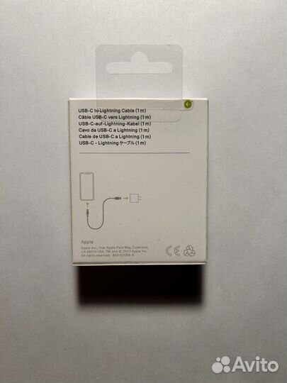 Кабель для iPhone оригинал type c