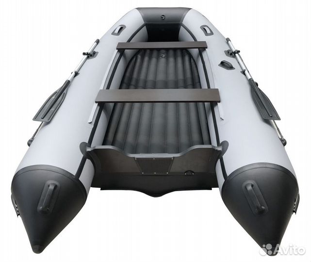 Лодка orca 360 нд серая
