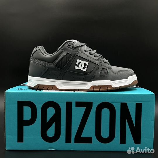 Кроссовки DC shoes stag gray