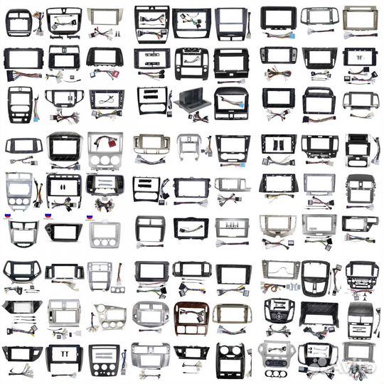 Переходные рамки на Андроид Магнитолу 7,9, 10дюймо