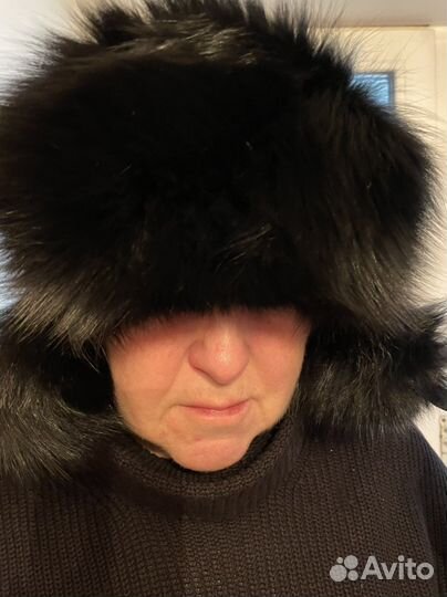 Шапка ушанка женская