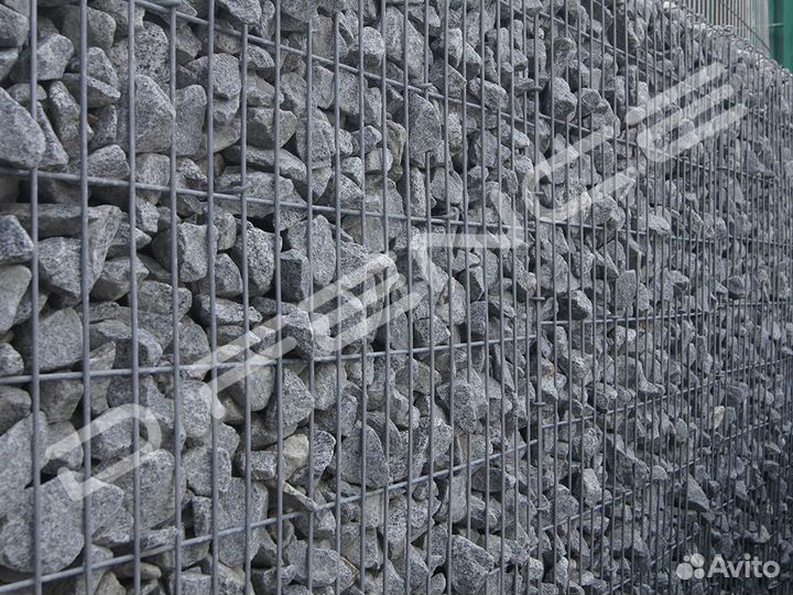 Сварной габион 0,4х0,4х0,4 м, оцинкованный