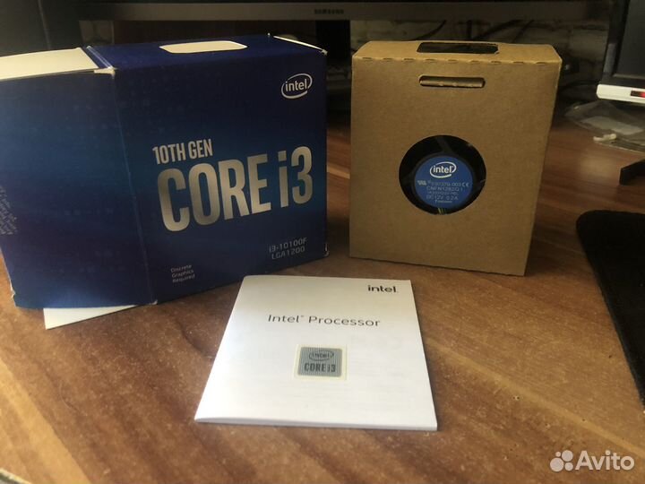 Куллер для процессора intel box