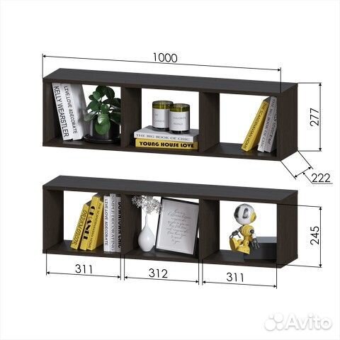 Компьютерный стол с ящиками