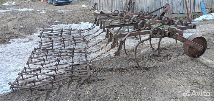 Культиватор Грязинский культиваторный завод КРГ-3,6, 1990