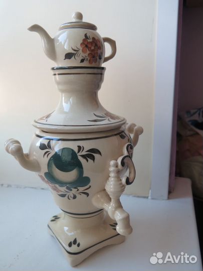 Самовар керамический
