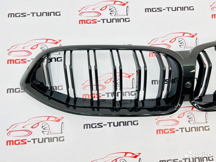 Решетка M8 черный глянец на BMW 8er G14 G15 G16