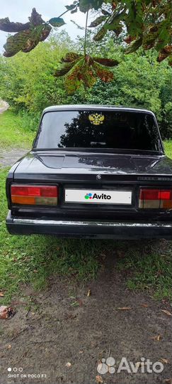 ВАЗ 2107 1.7 МТ, 2008, 98 000 км