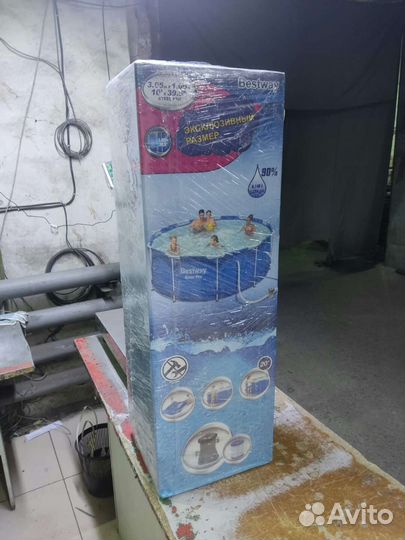 Каркасный бассейн 305 на 100