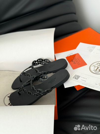 Резиновые Шлепки hermes