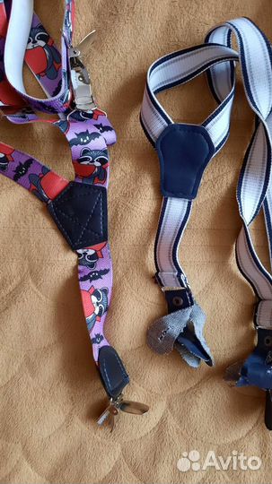 Подтяжки галстук бабочка детские