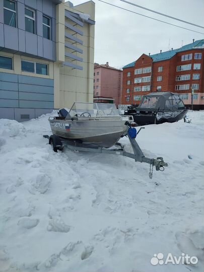 Лодка+мотор windboat-45PRO, Yamaha 40 XWS
