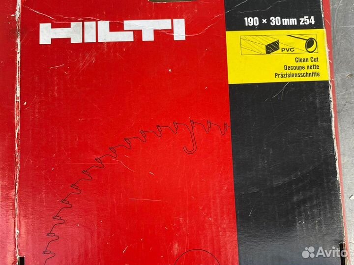 Диск для циркулярной пилы Hilti 190x30 z54