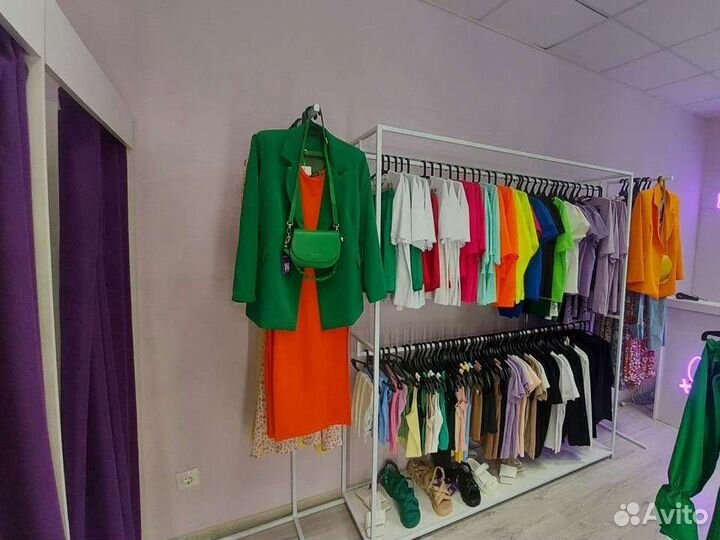 Стеллажи Рейлы Вешала Торговое оборудование