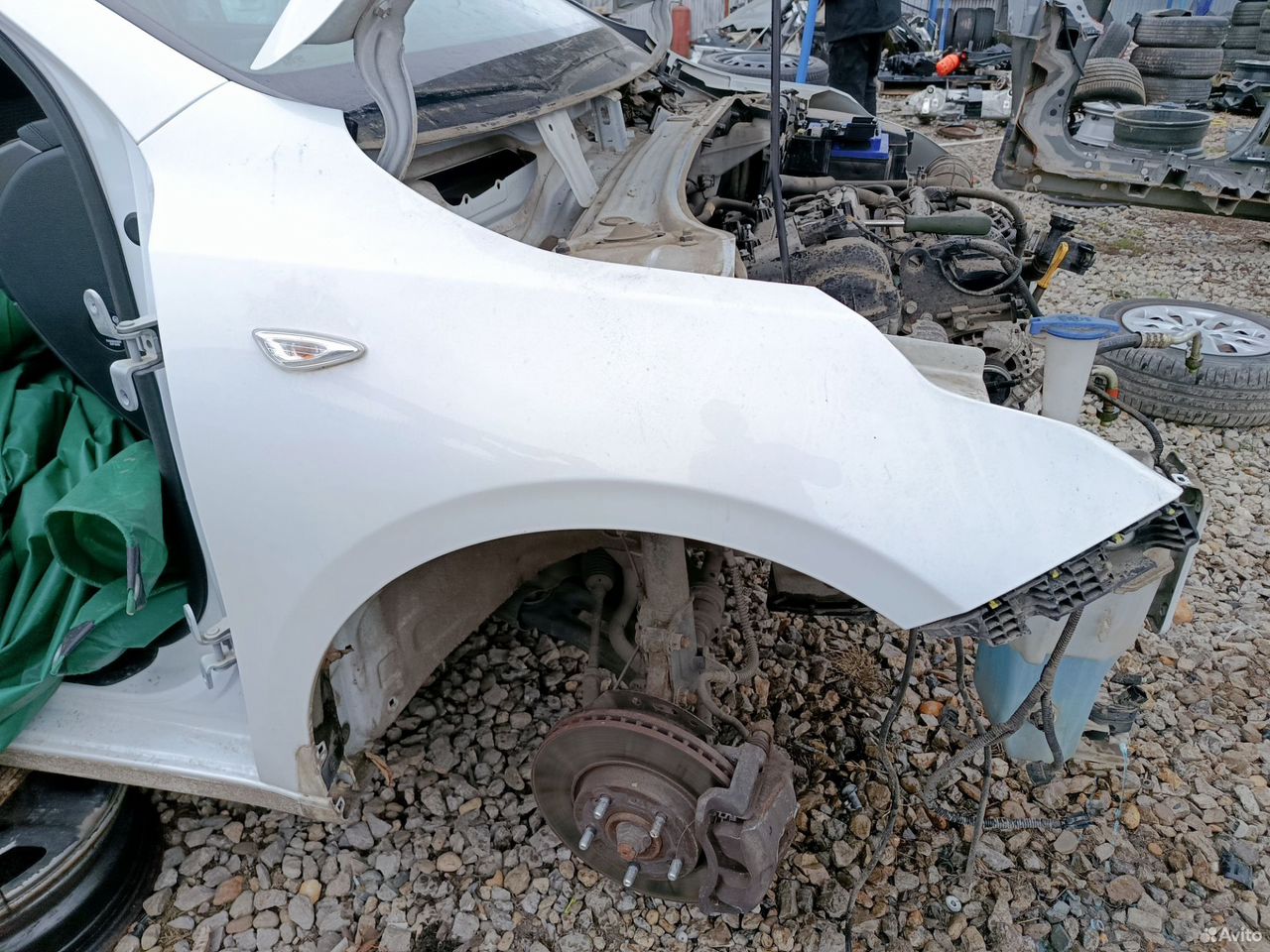 Крыло переднее правое Киа Сид 3 CD оригинал