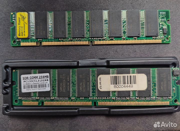Планки памяти SDR Dimm 256mb