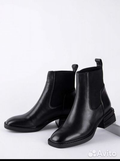 Ботильоны натуральная кожа новые