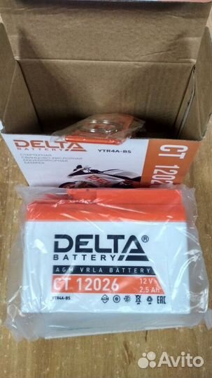 Аккумулятор для скутера мото