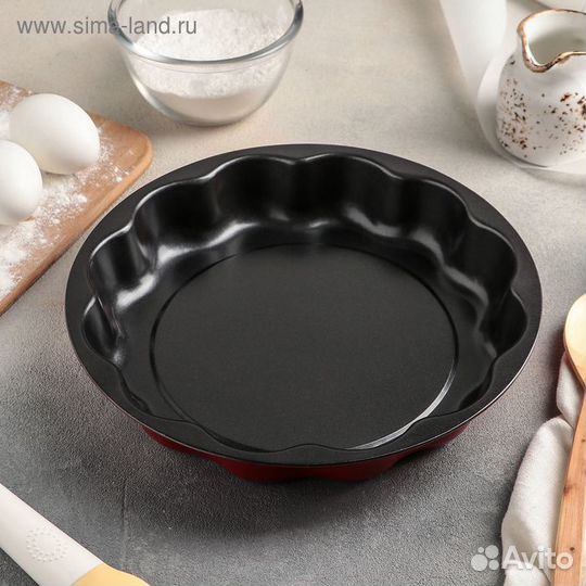 Форма для выпечки Доляна «Ренард. Волнистый круг»