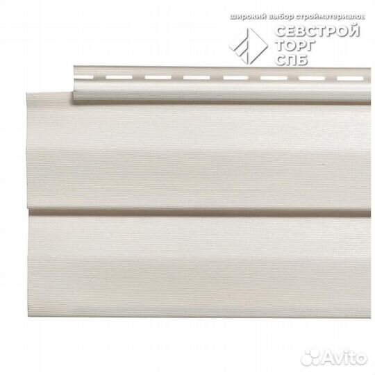 Сайдинг Nordside Классика 3850х231 мм белый