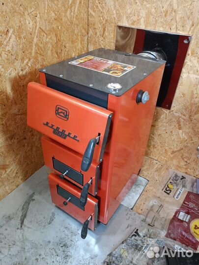 Твердотопливный котел длительного горения