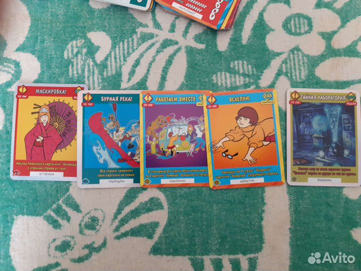 Карточки Скуби Ду