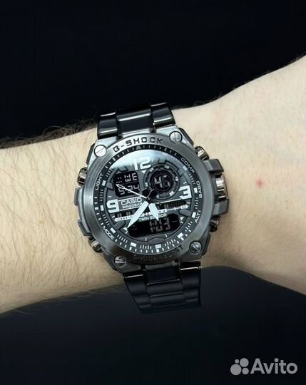 Часы Casio G-Shock сталь