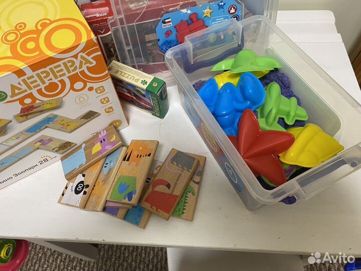 Детские развивающие игрушки пакетом