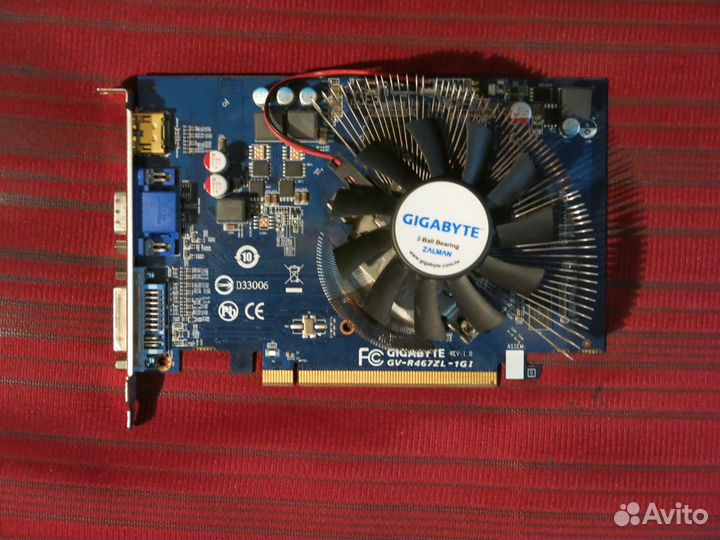 Видеокарты PCI-E и AGP интерфейса. Рабочие