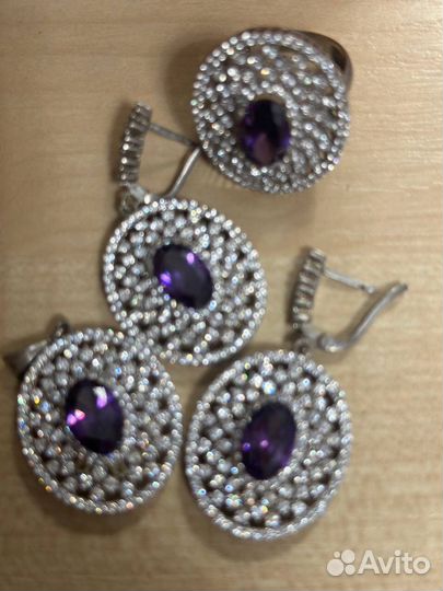 Серебряный набор