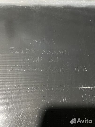 Оригинал Бампер задний Toyota Camry 50